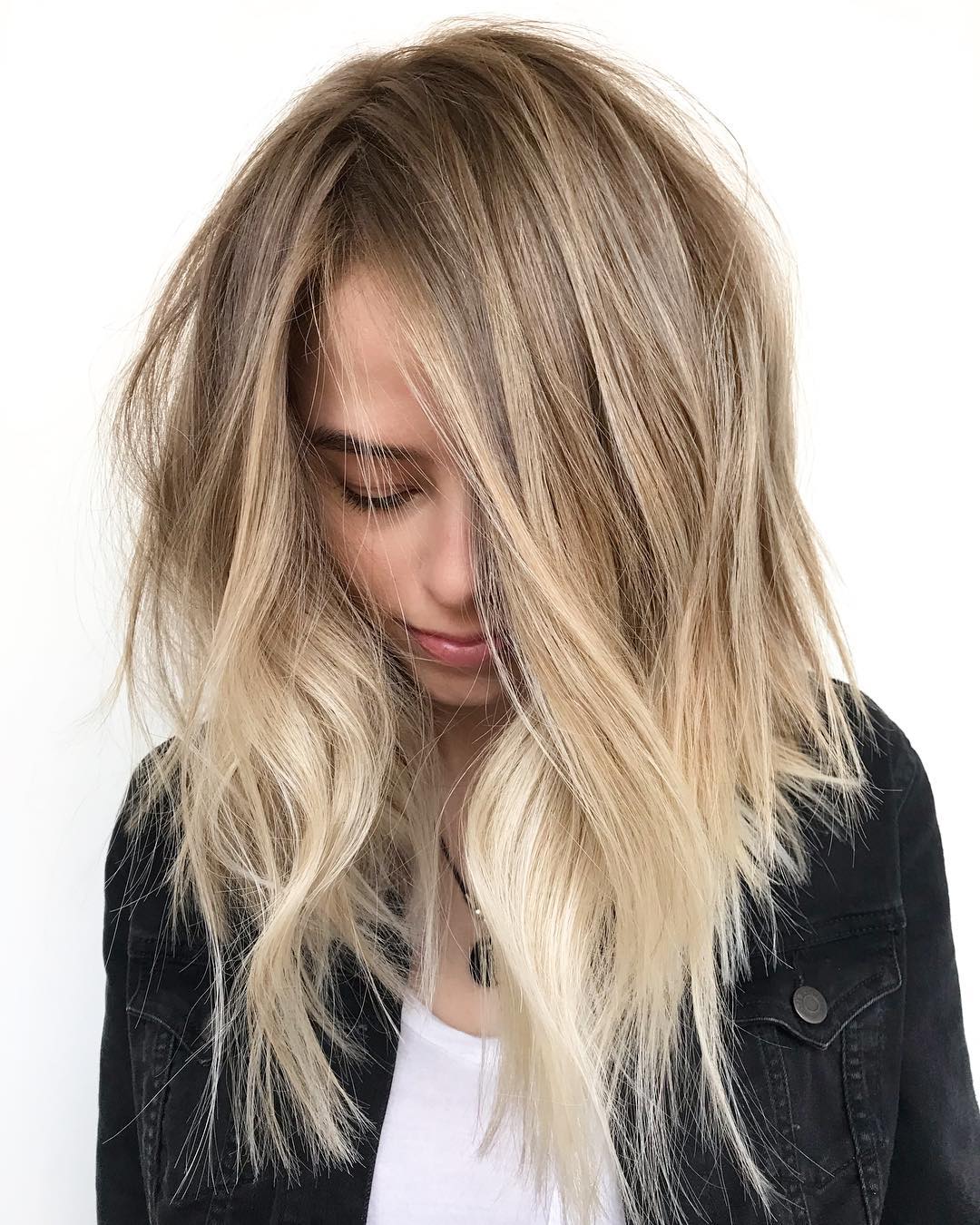 Bronde Hair With Platinum Highlights