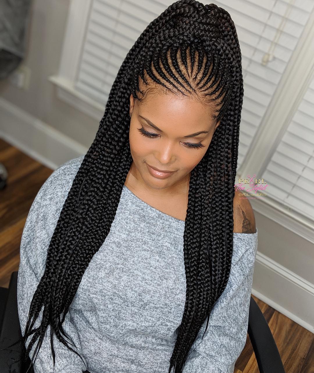 49+ Braids Hairstyle Long Gif