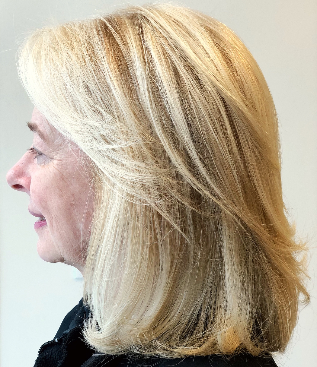 Blowout Lob For Older Women