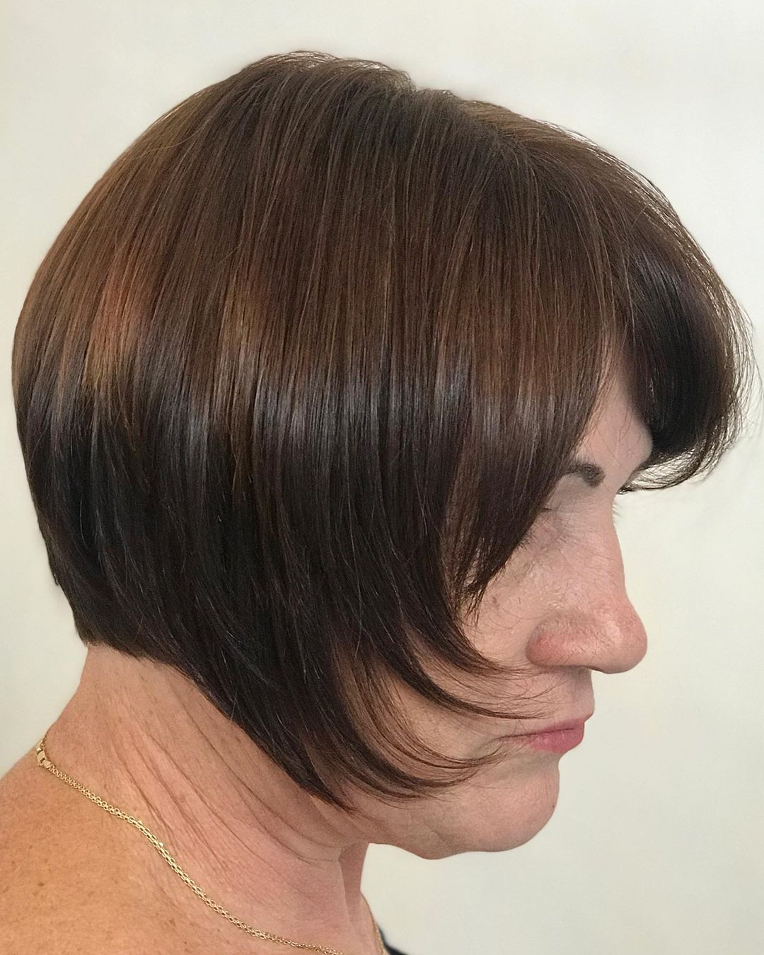 Stacked Bob With Feathered Front Pieces