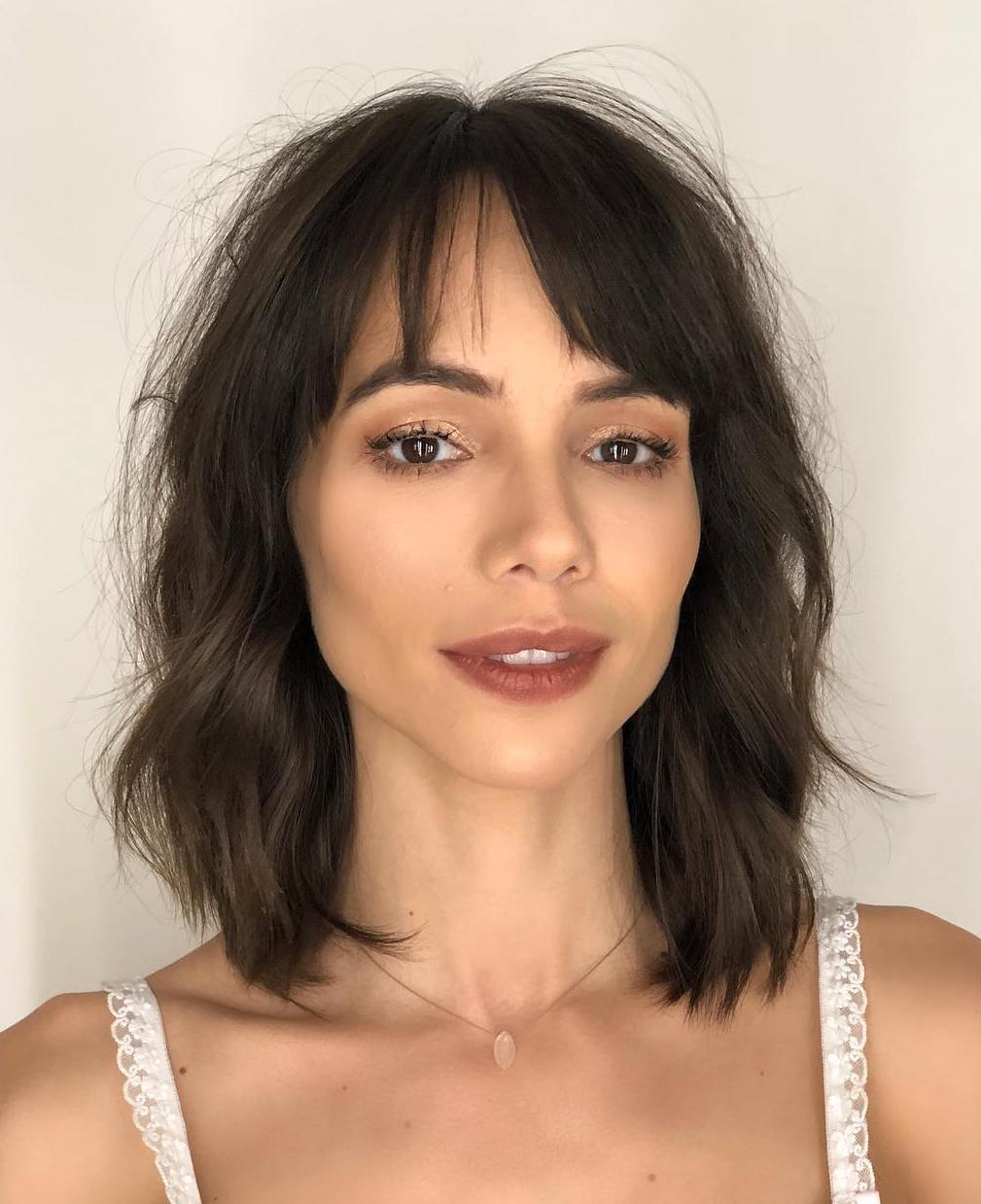 Hairstyles For Fine Hair With Bangs