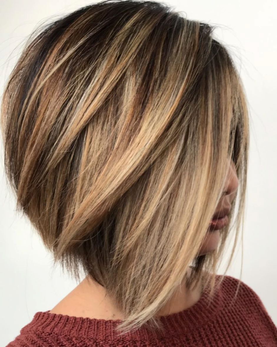 Tapered Bob For Thick Hair