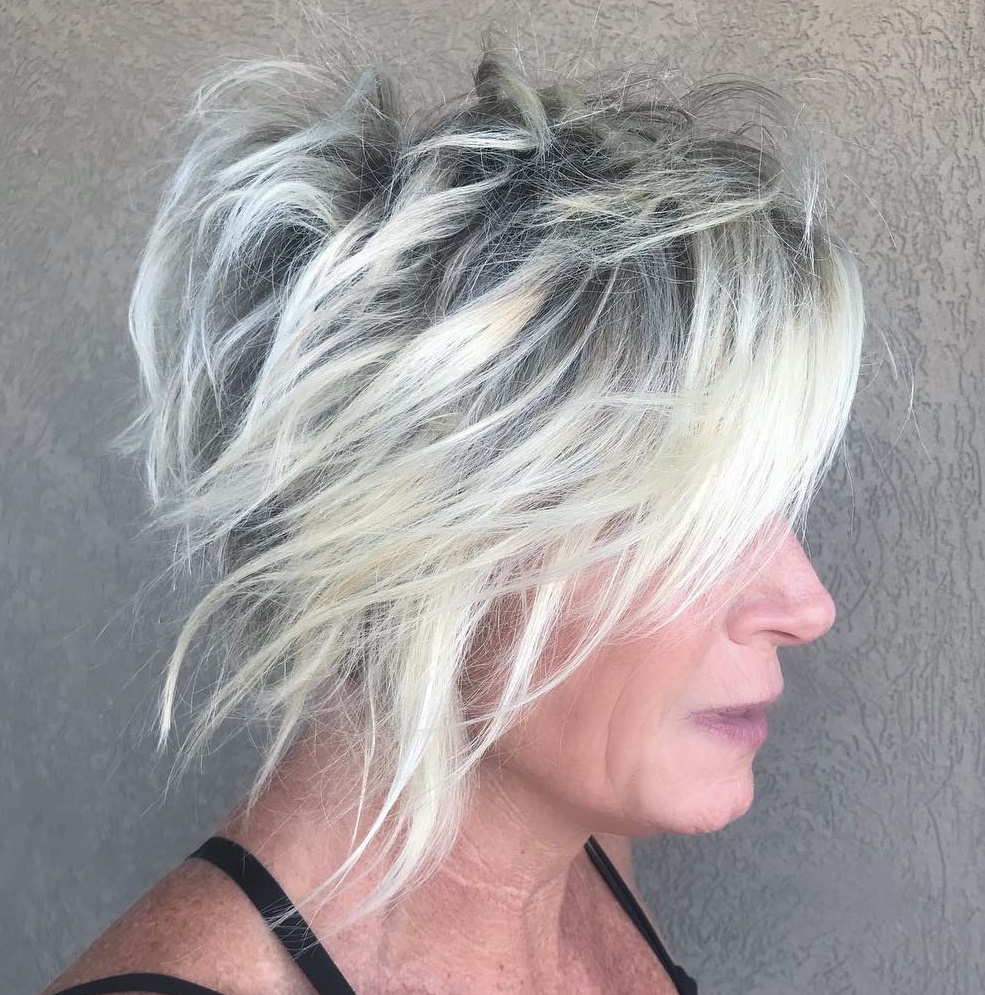 Short Grey Hair Over 50