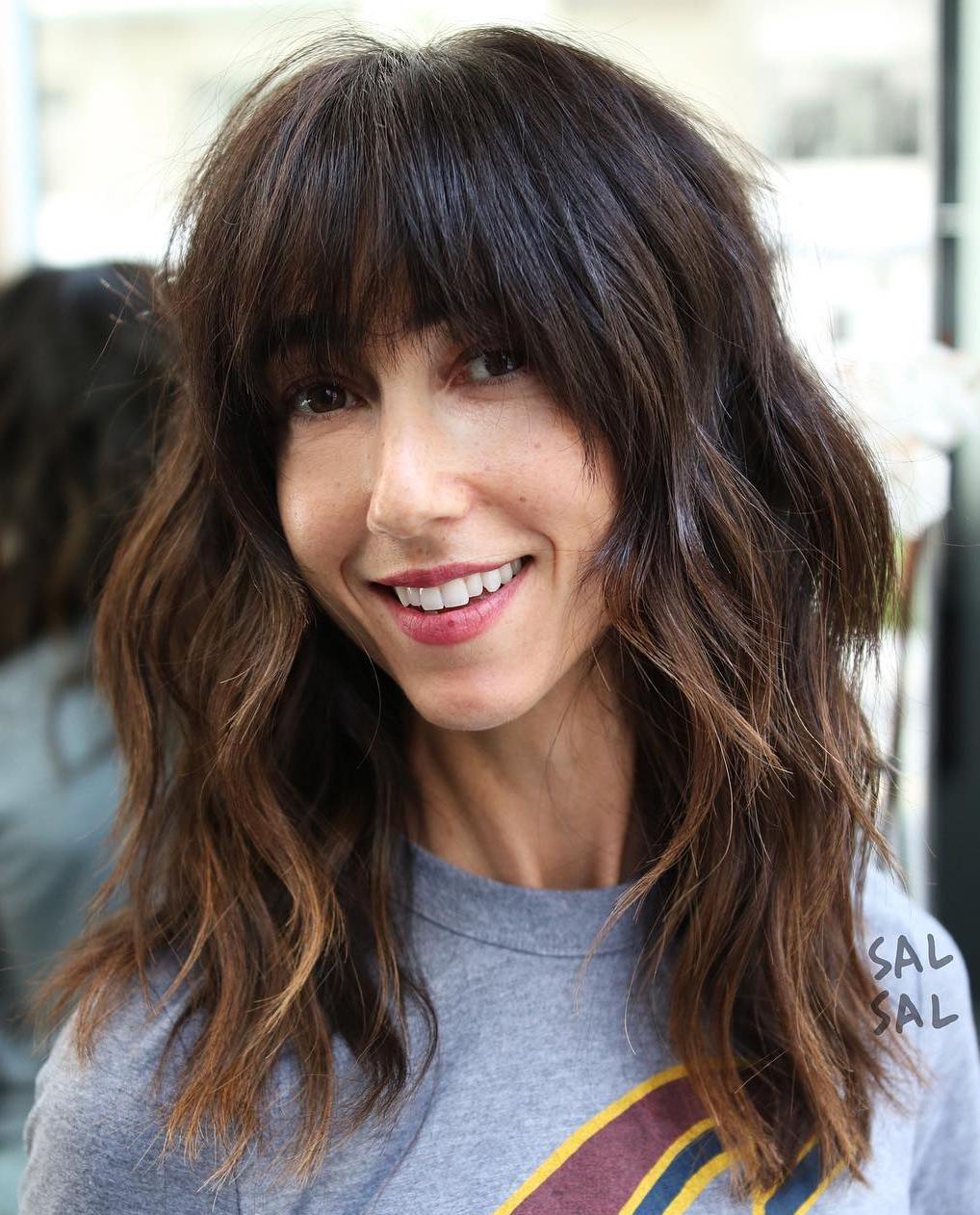 60 most instagrammable hairstyles with bangs in 2020