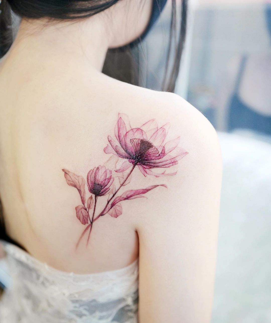 64 Inspiring Flower Tattoos to Come Up with a Great Idea - Hairstylery