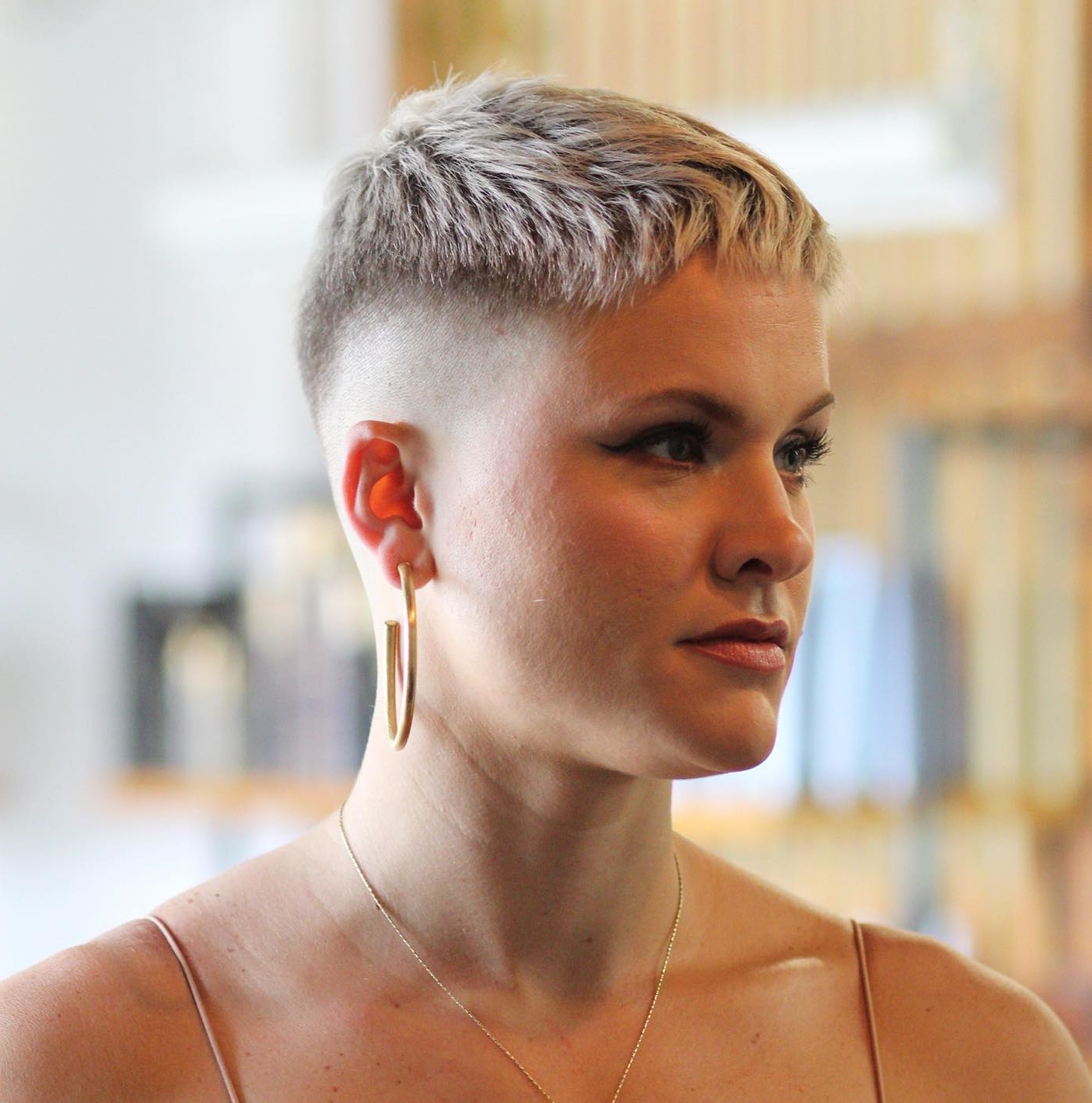 Undercut Hairstyle Back