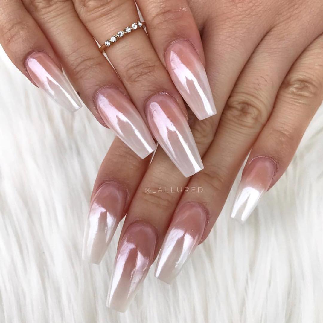 Discover more than 145 chrome nail powder rose gold best