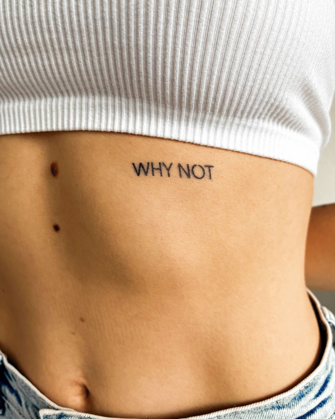 'Why Not' Temporary Tattoo