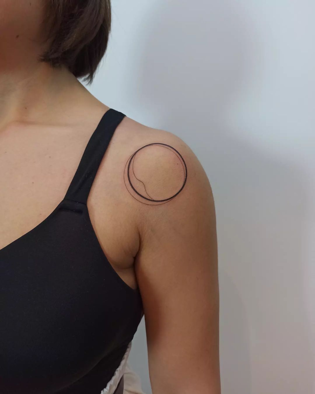 Geometric and Sophisticated Minimalist Tattoo