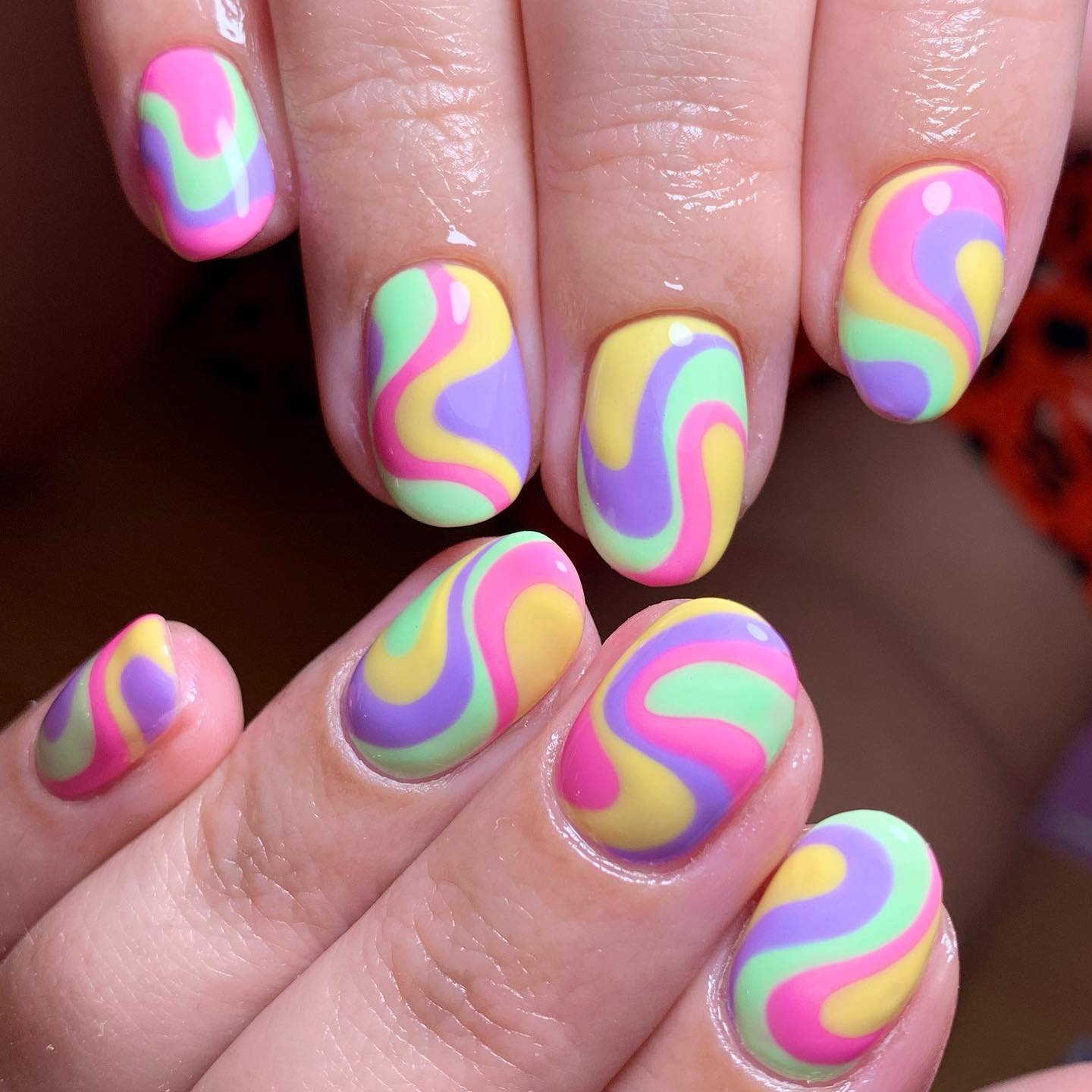 36 Outstanding Rainbow Nails to Brighten Up Your Day