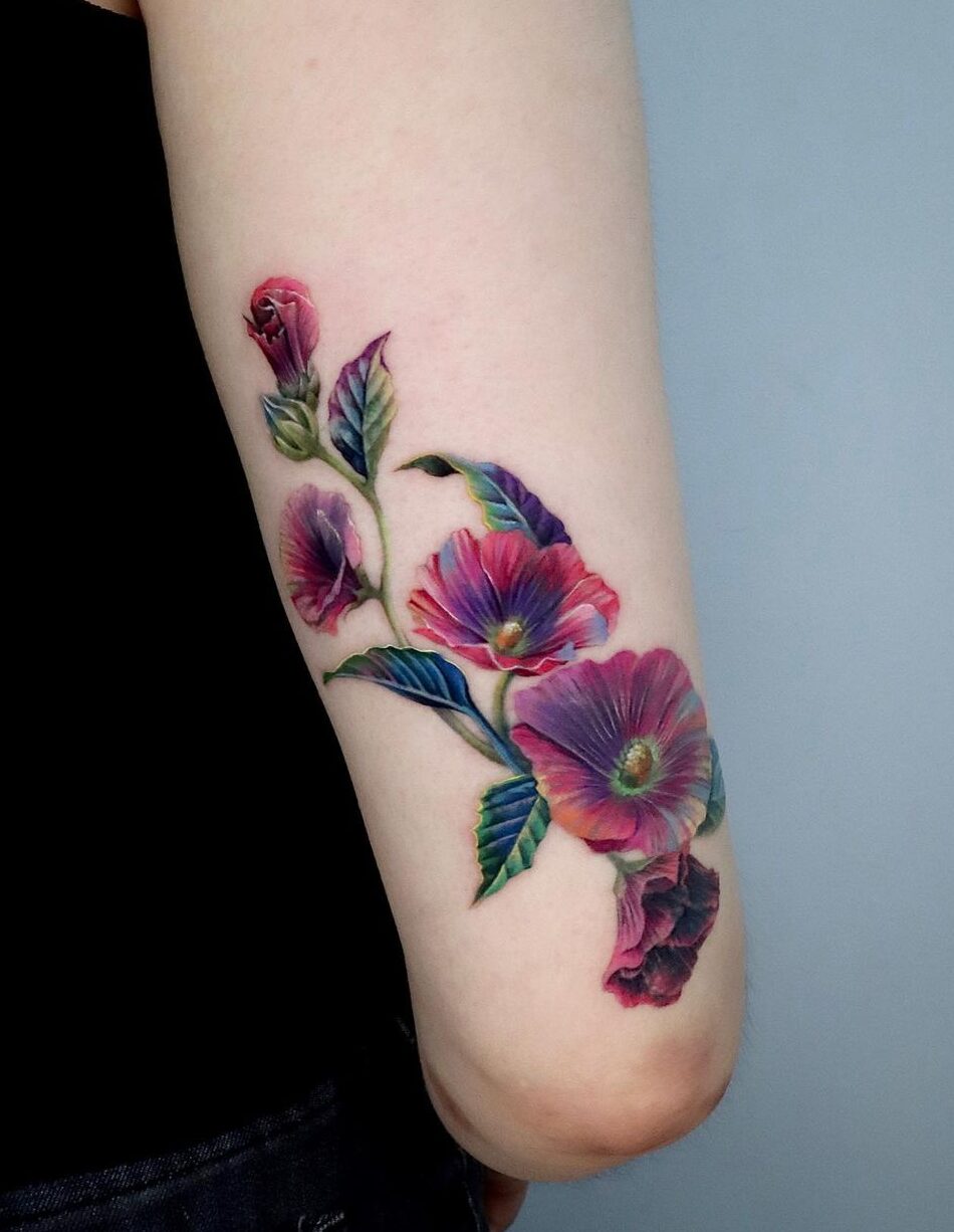 Fine Line Floral Tattoos | Delicate Botanical Ink at Chronic Ink Tatto