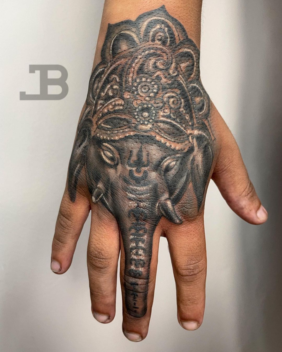 Tattoo With Elephant