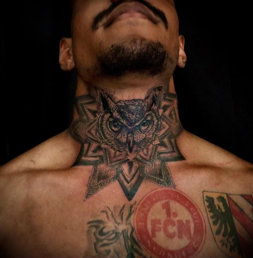 Full Neck Tattoos For Men