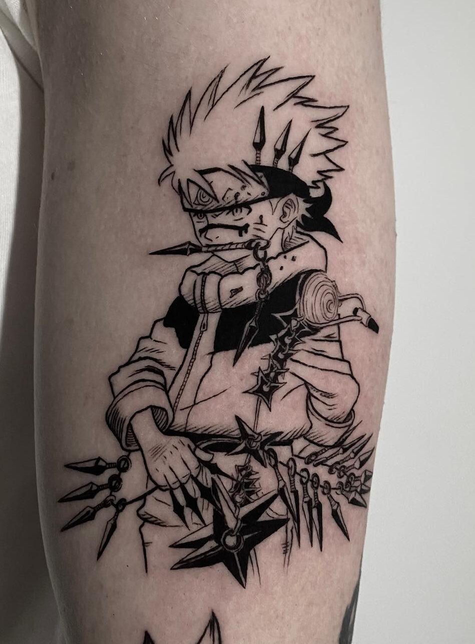 anime tattoo ideas arm sleeve｜TikTok Search