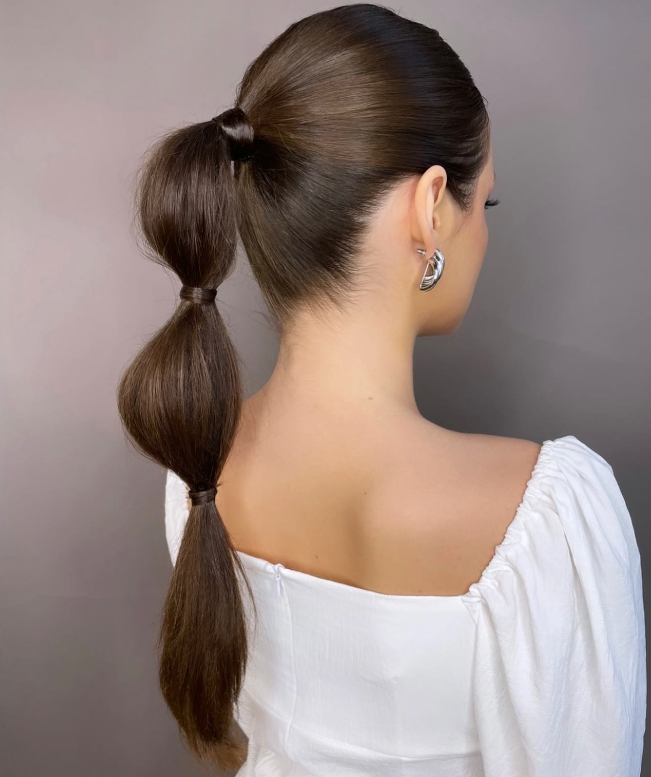 Bubble Long Ponytail