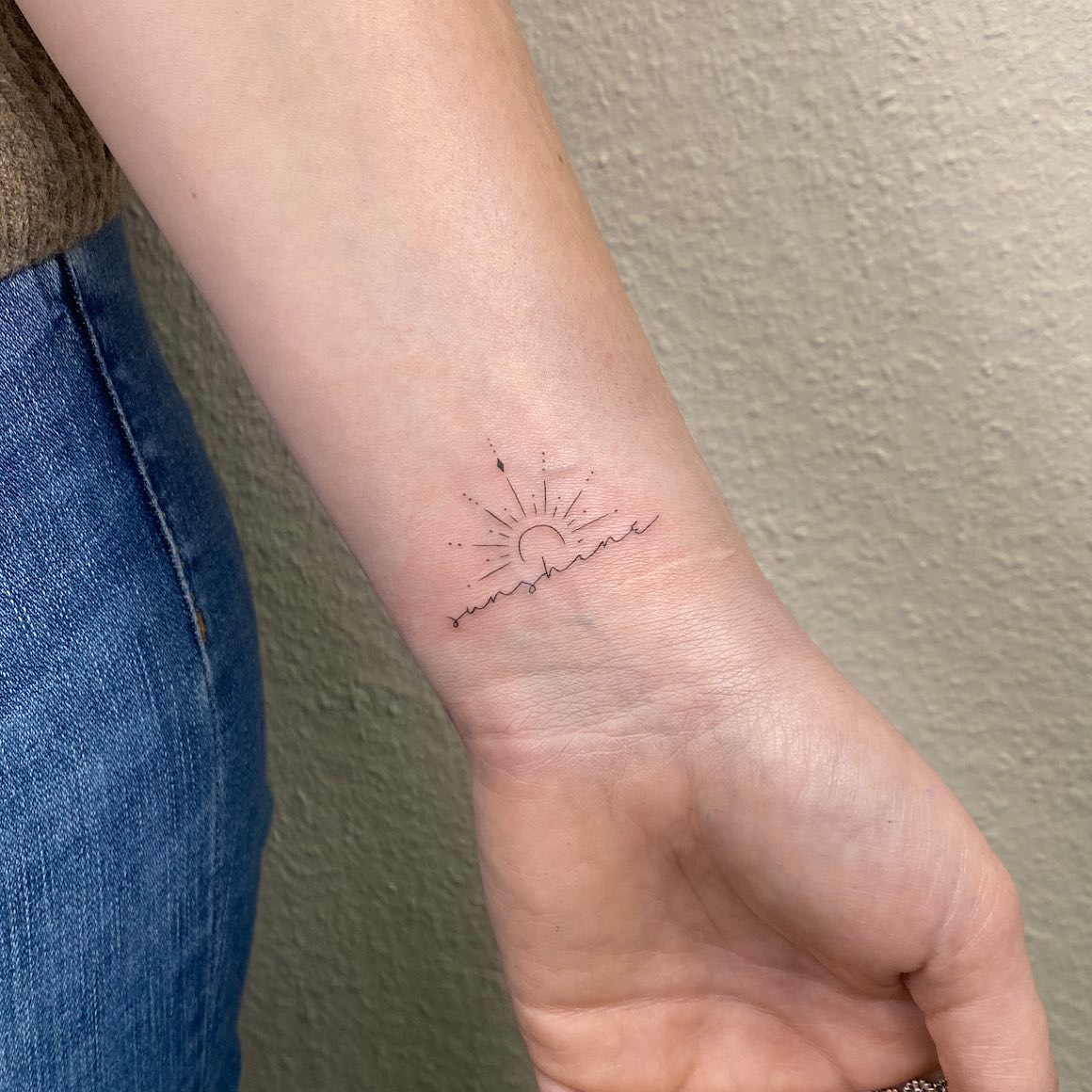 Ray Of Sunlight Tattoo