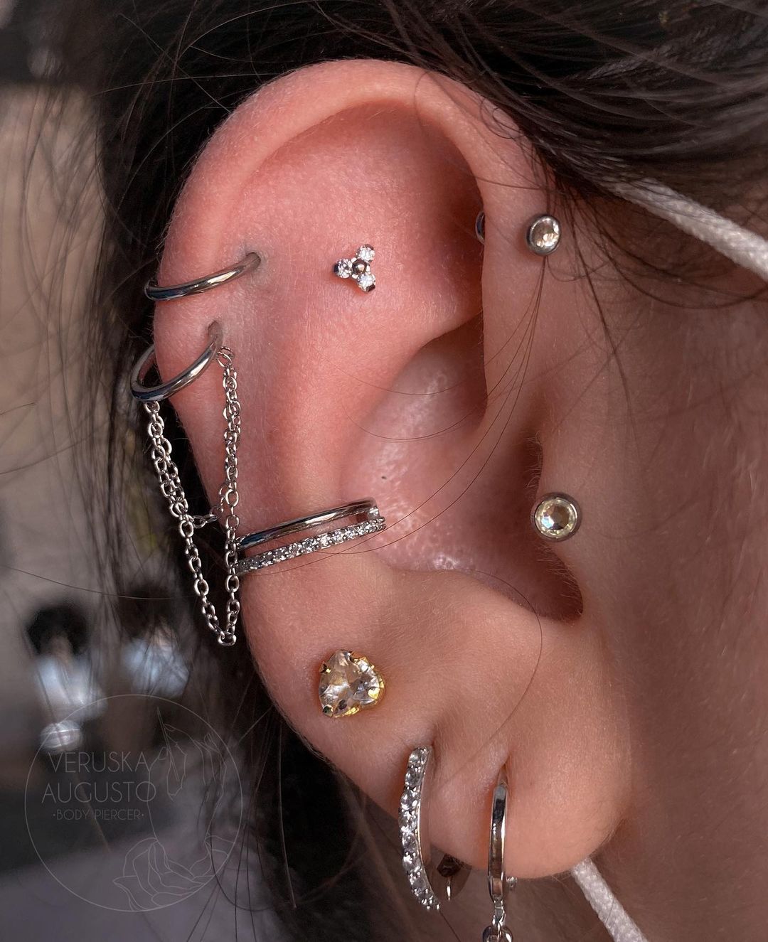 Fashionable All Ear Piercing