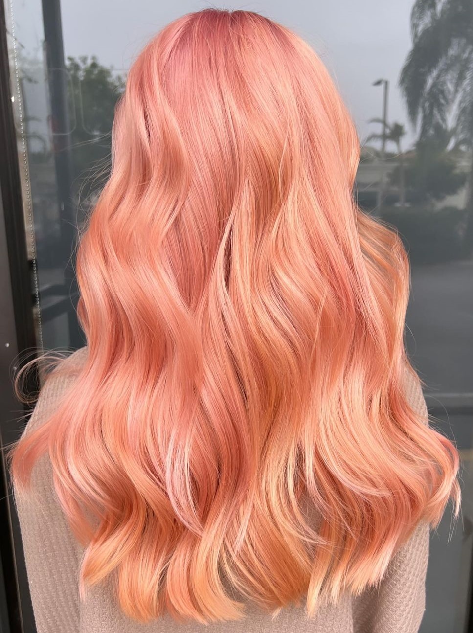 Rose Orange Hair