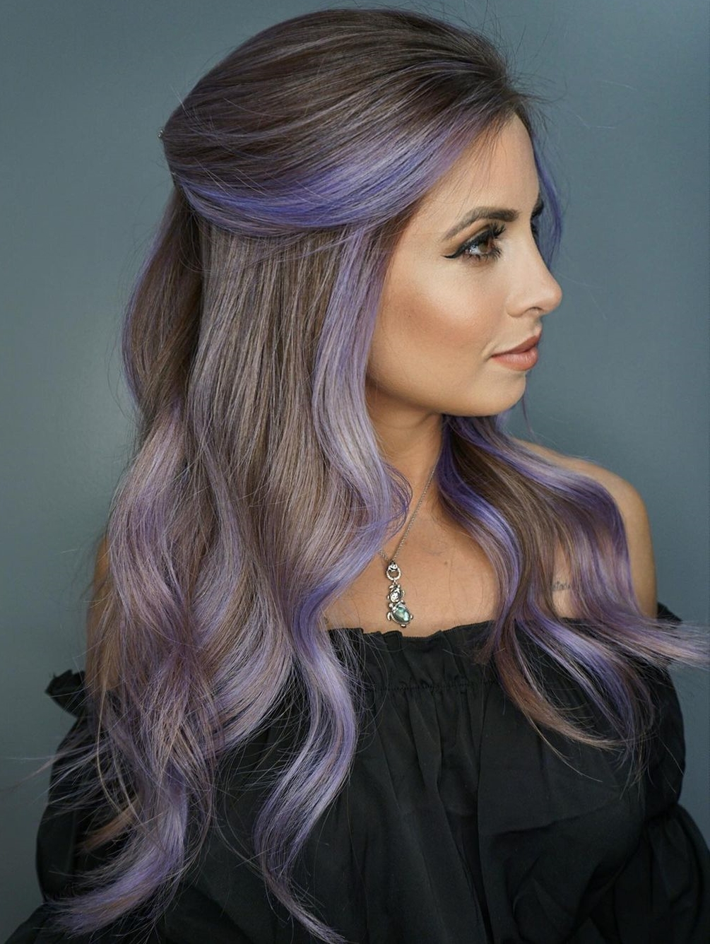 26 Purple Highlights Trending in 2023 to Show Your Colorist