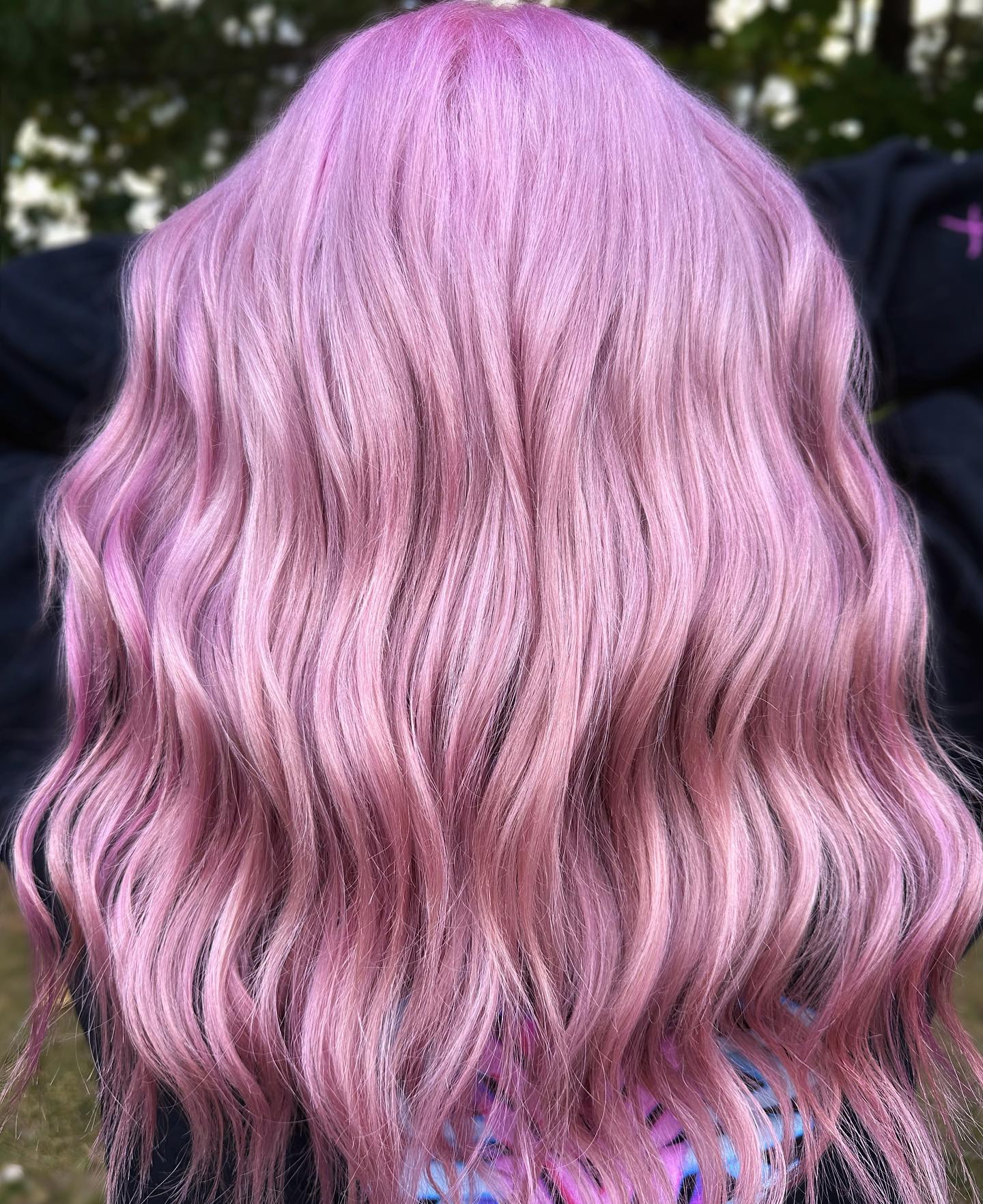 Marshmallow Pink Hair Color