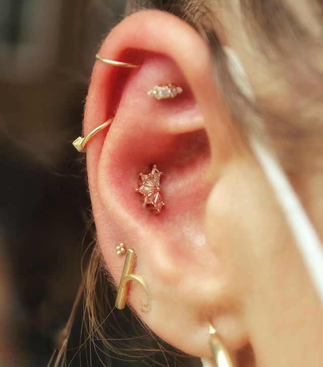 Fab-Styled Unique Ear Piercing
