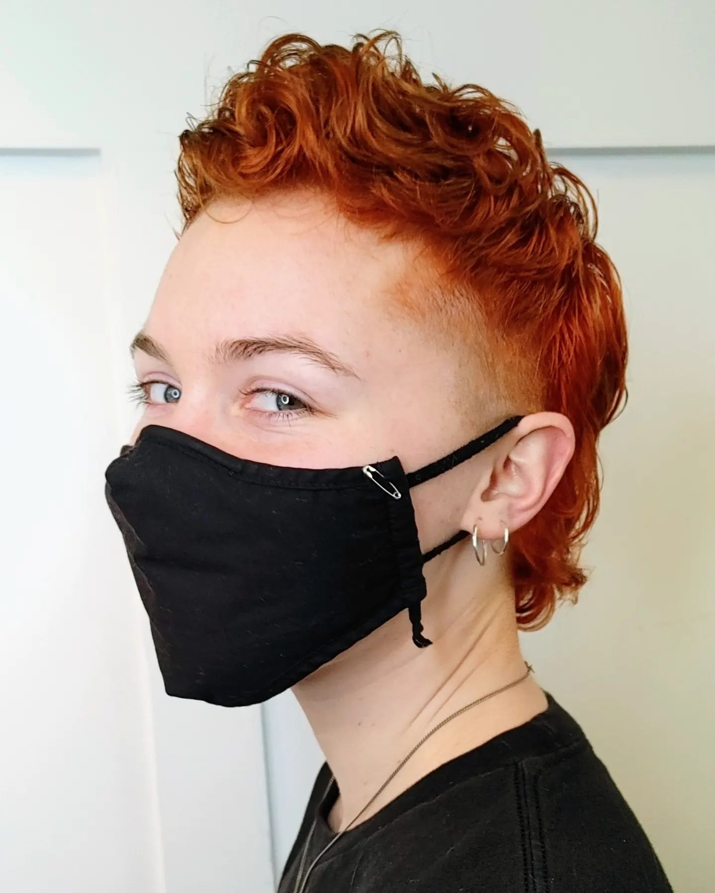 Fade Undercut Red hair