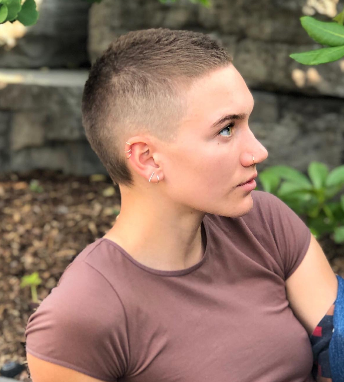 Military Buzz Cut for Women