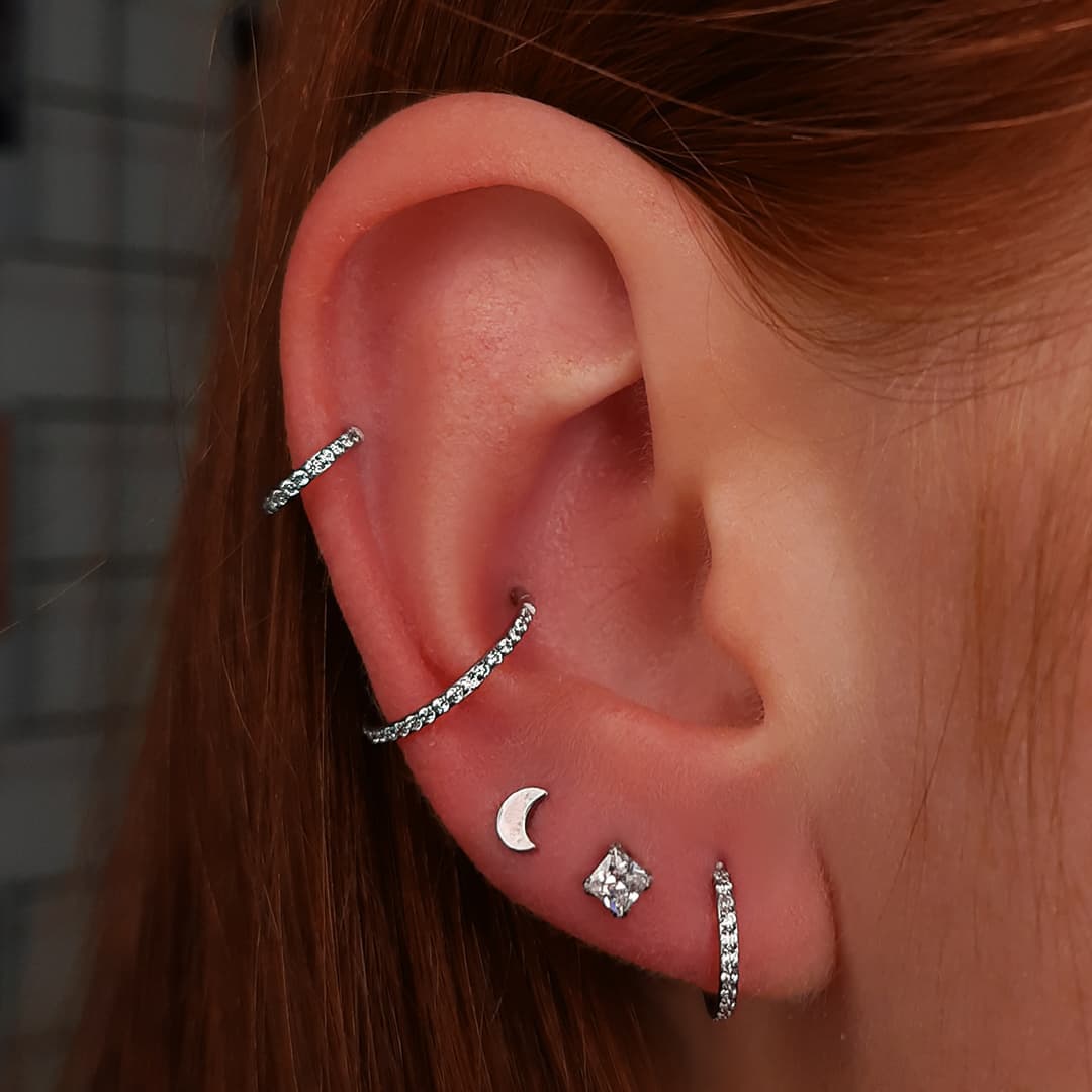 Pretty Ear Piercing Fit for All Occasions