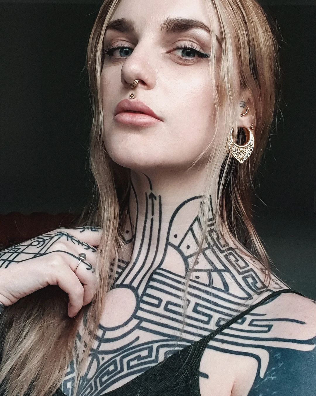 Heartcore Tattoo  neck cover  abstract freehand  Facebook