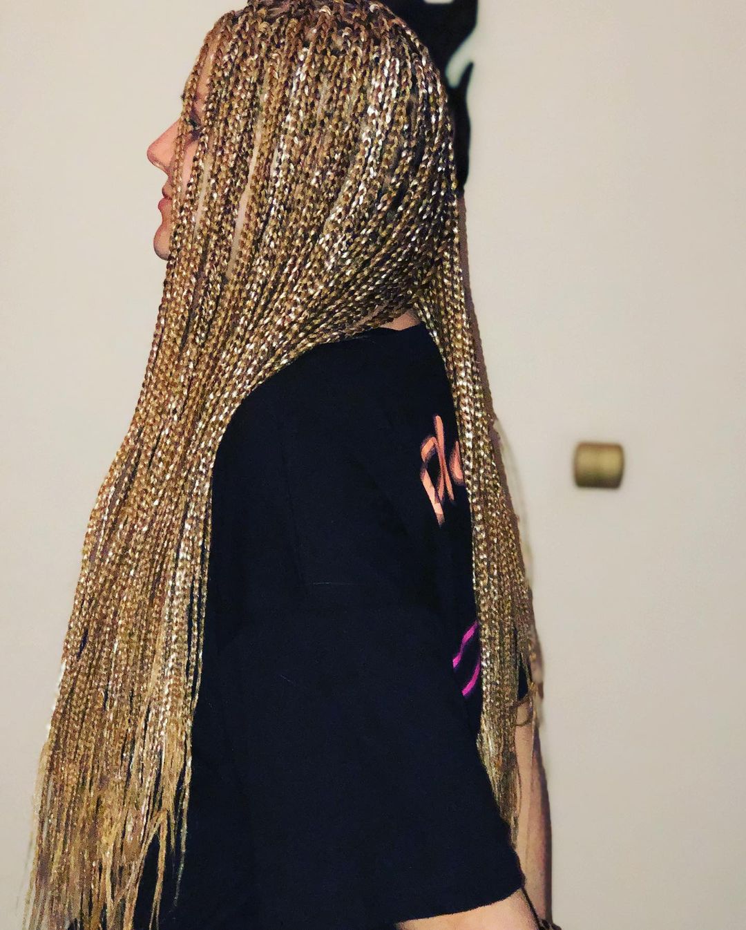 Nice Brown And Blonde Knotless Braids