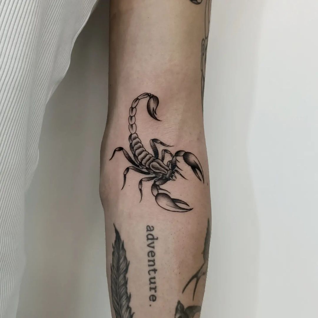 Tattoo With Scorpion