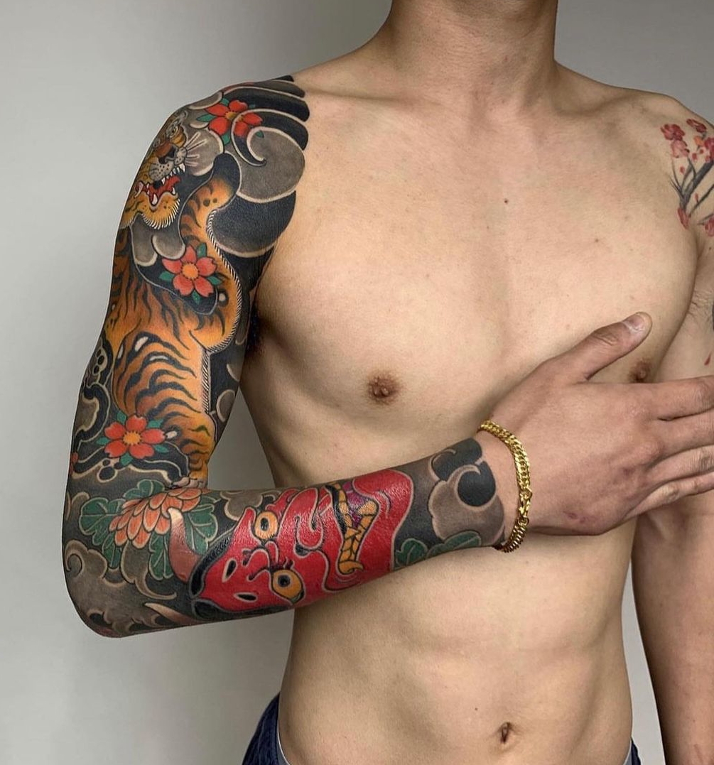 21 Best Samurai Chest Tattoos  Designs