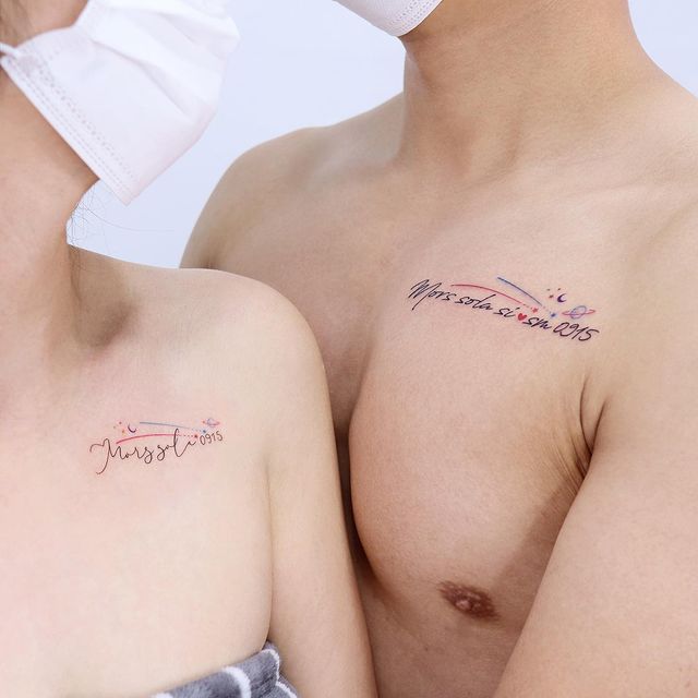 Meaningful Couple Tattoo Design To Cherish Special Moments
