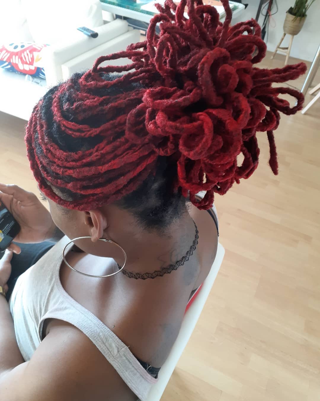 Statement Updo Dread Style