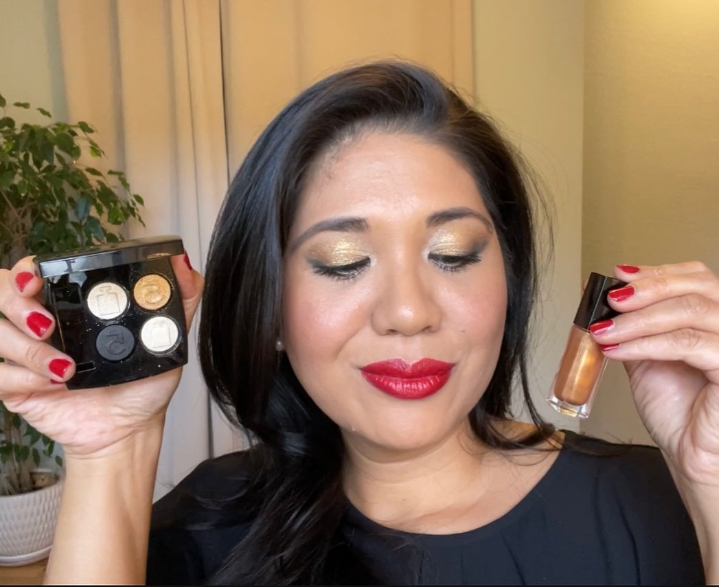 Classic Chanel Holiday Makeup