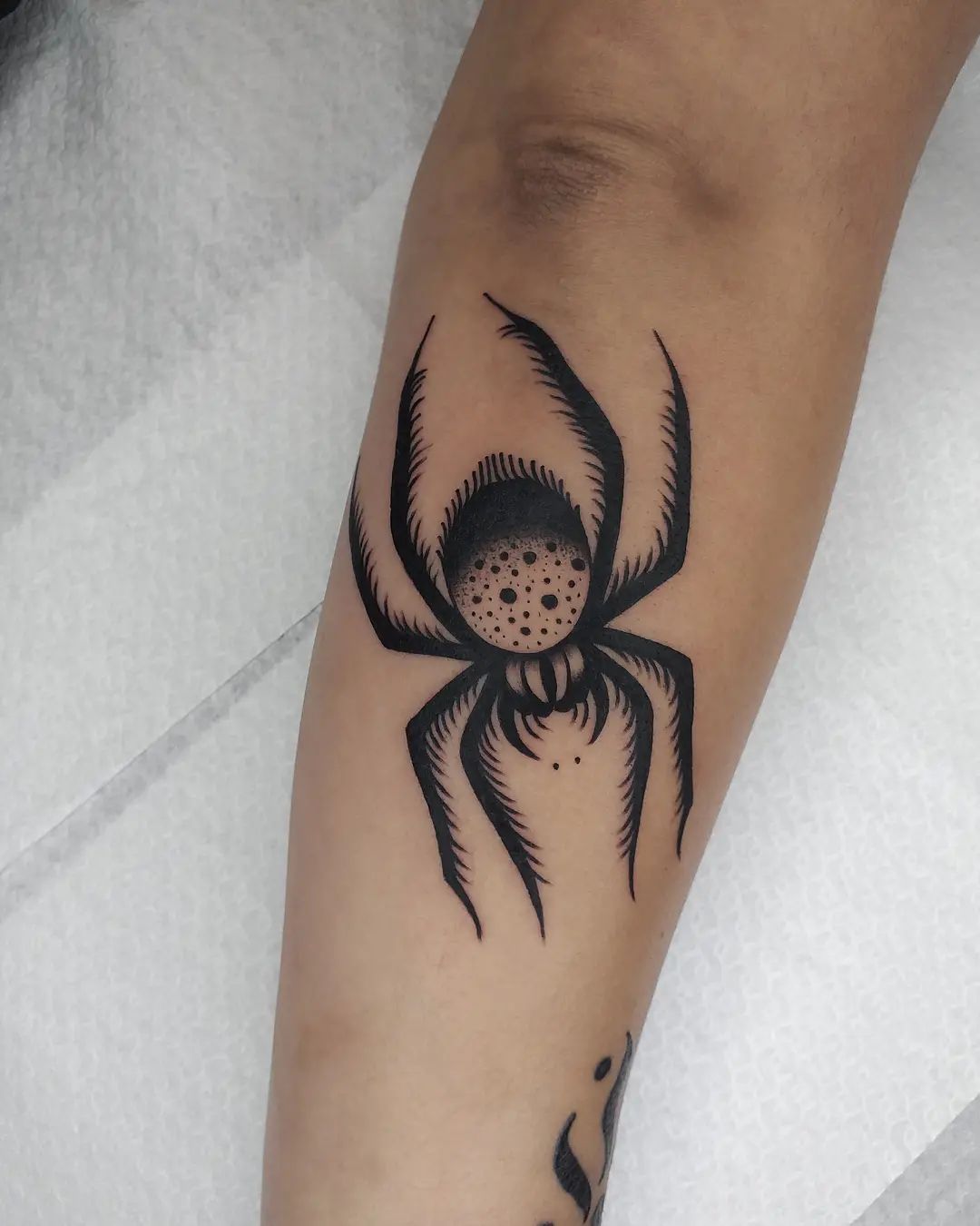 Tattoo With Spiders