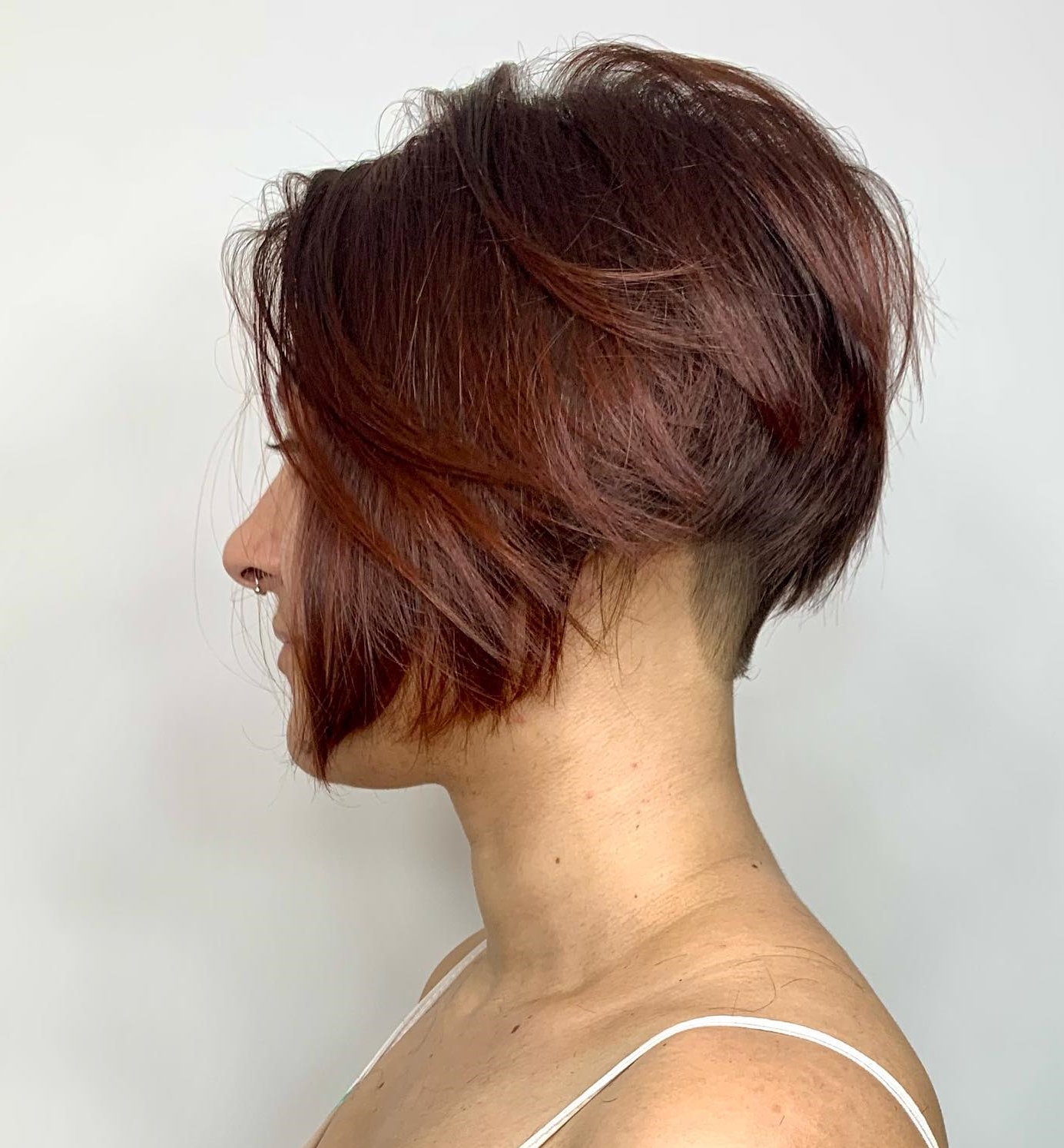 Subtle Undercut Bob Hairstyle