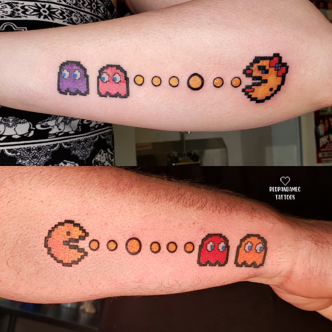 Nerdy Couple Tattoo Style Perfect For Intimate Partners