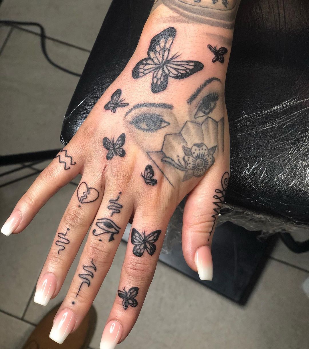 Tattoo On Fingers