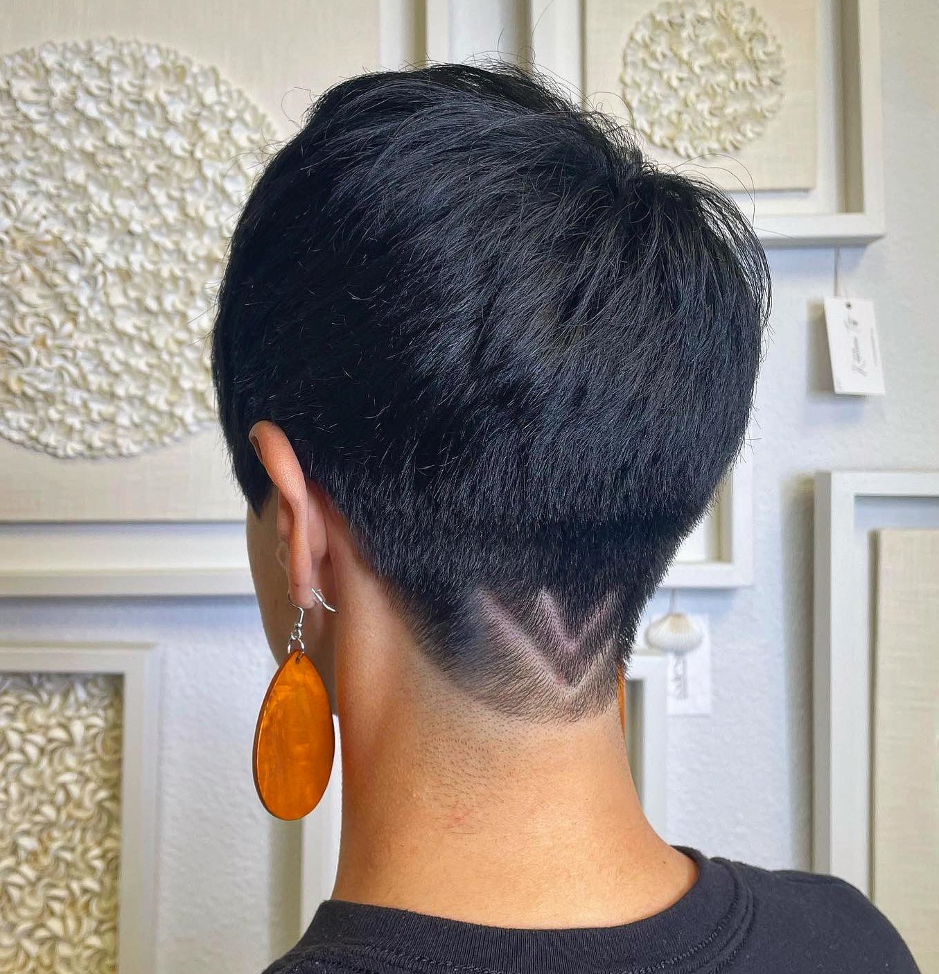 Short Pixie with Nape Undercut