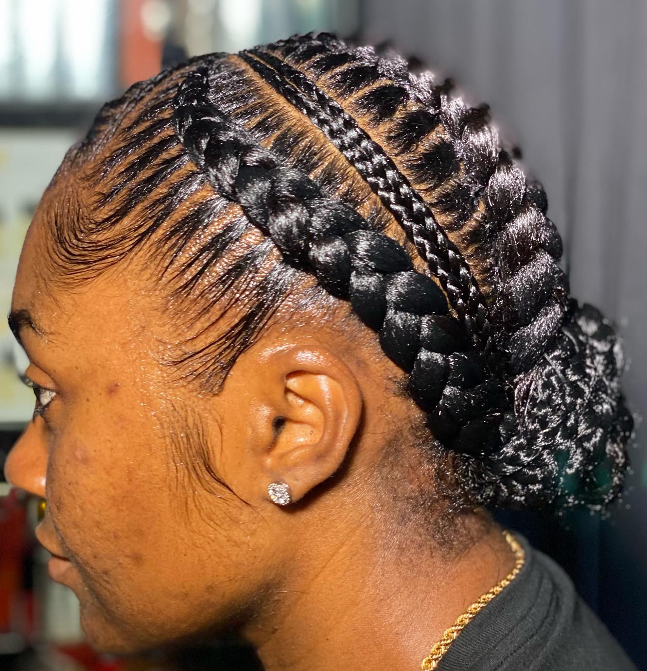 Updo With Braids For Short Thin Hair