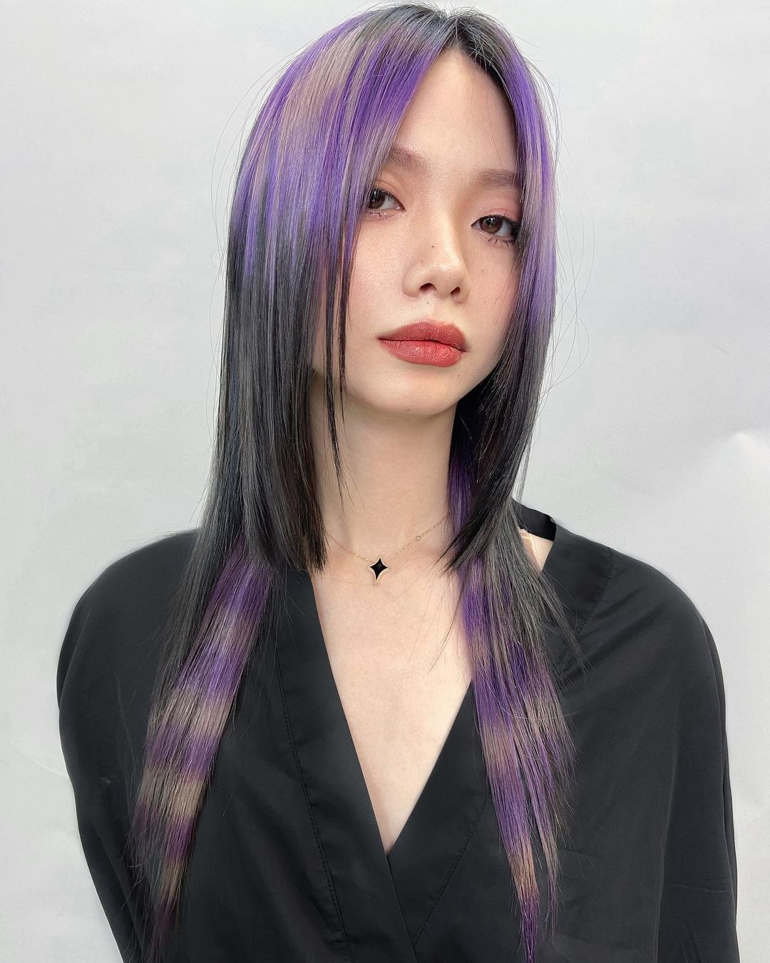 Long Hime Cut on Fine Hair