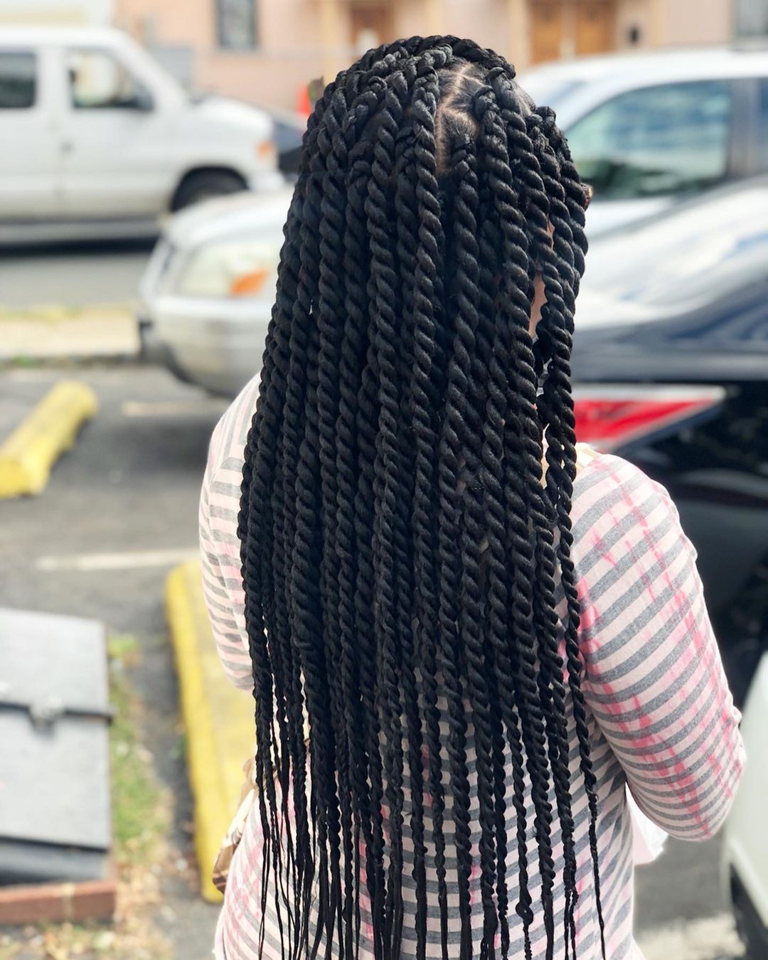 Havana Black Twist Hairstyle