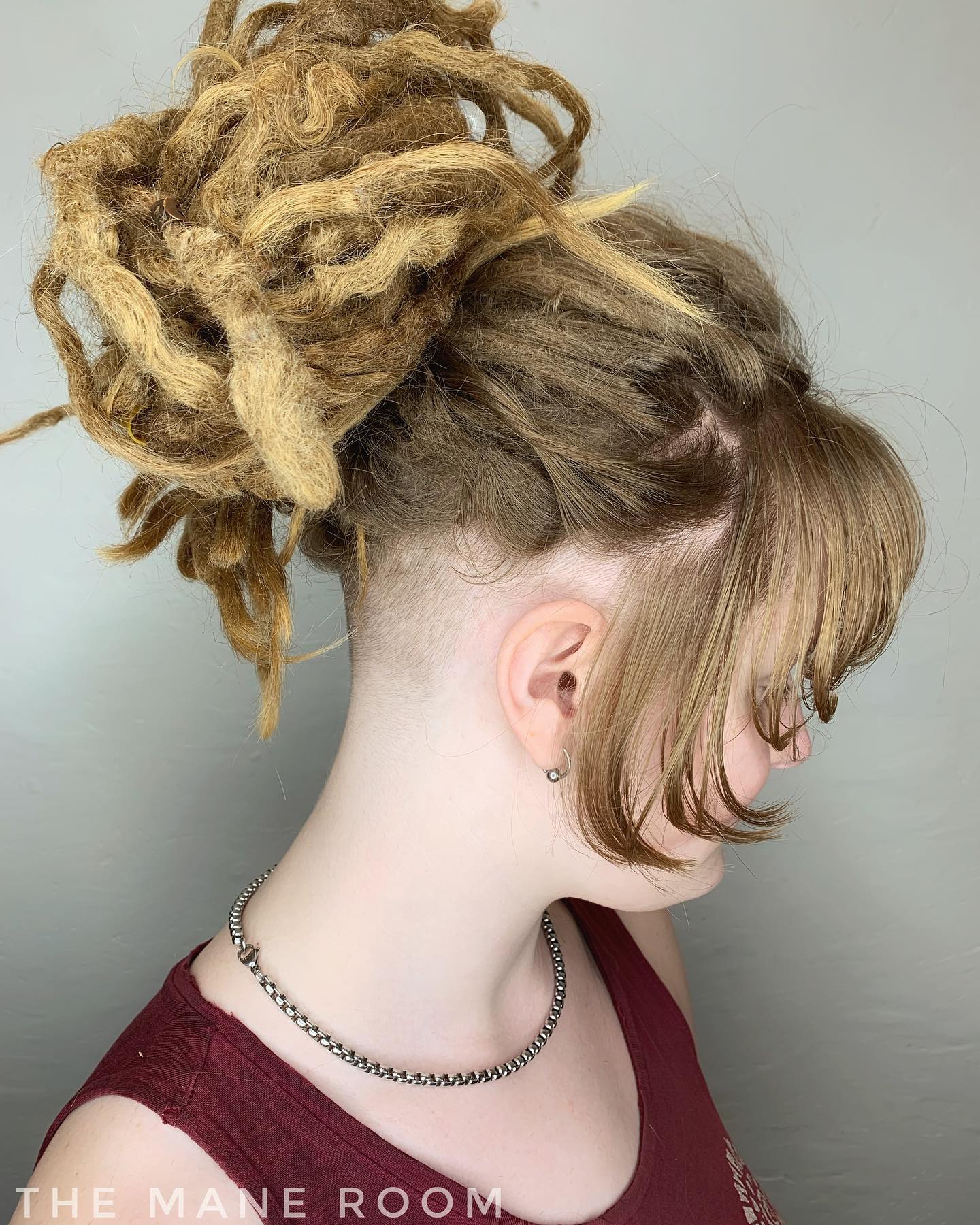 Dreadlocks with Nape Undercut