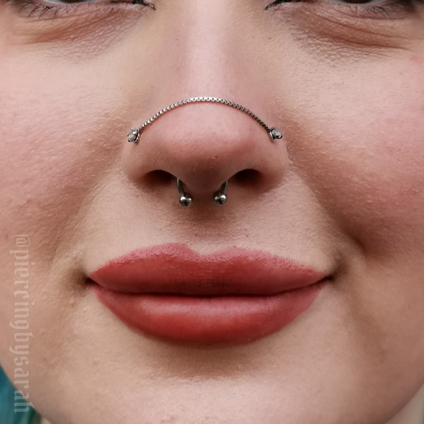 Nasallang Chain Nose Piercing