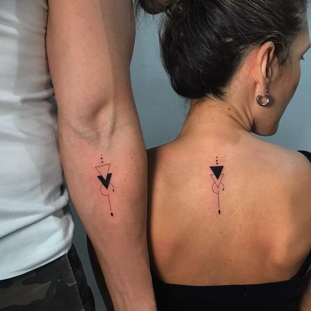 Minimalist Love Tattoo