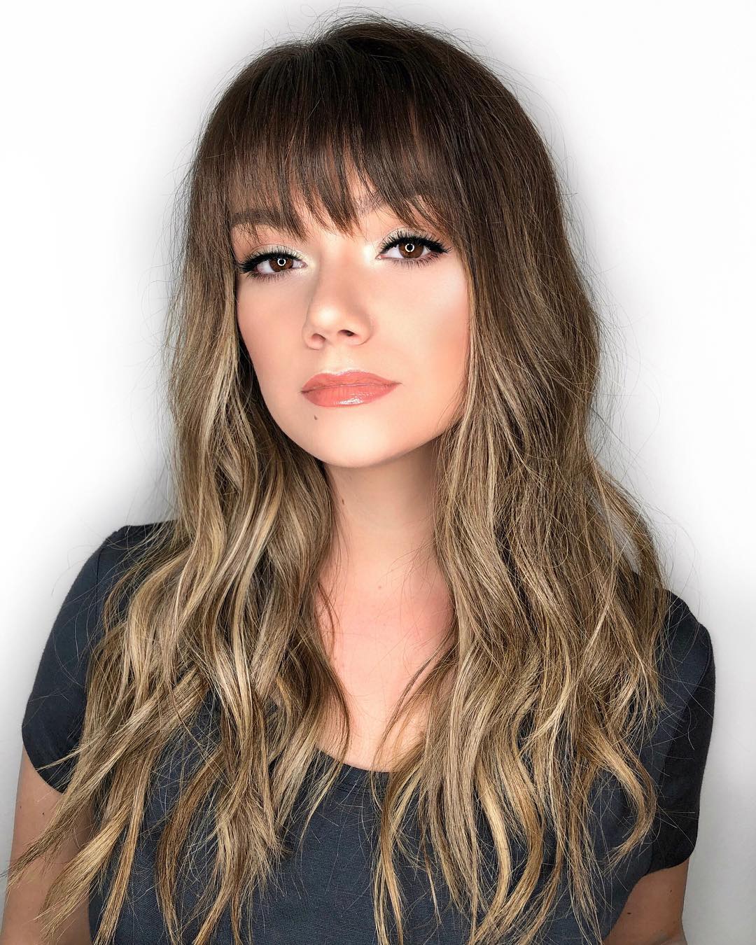 35 Instagram Popular Ways to Pull Off Long Hair with Bangs in 2022