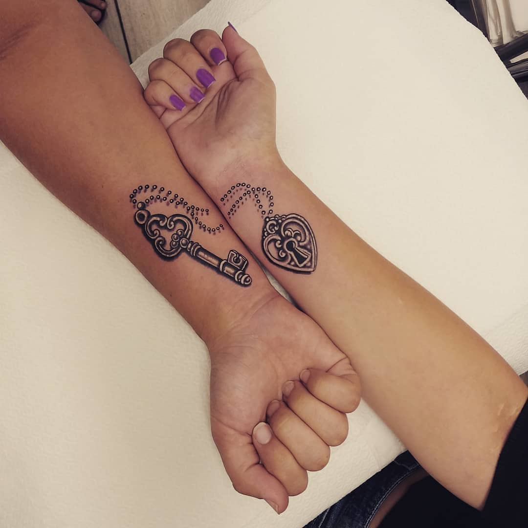 50 Matching Couple Tattoo Ideas To Try with Your Significant Other -  Hairstylery