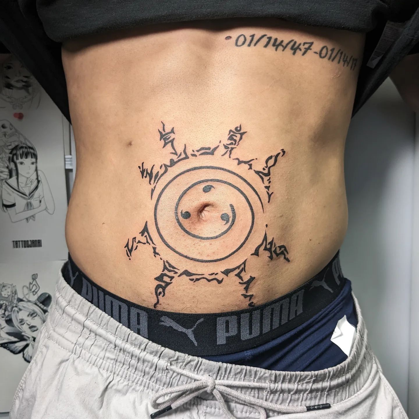 My Naruto tattoo Worst 2 hours of my life but super worth  rNaruto