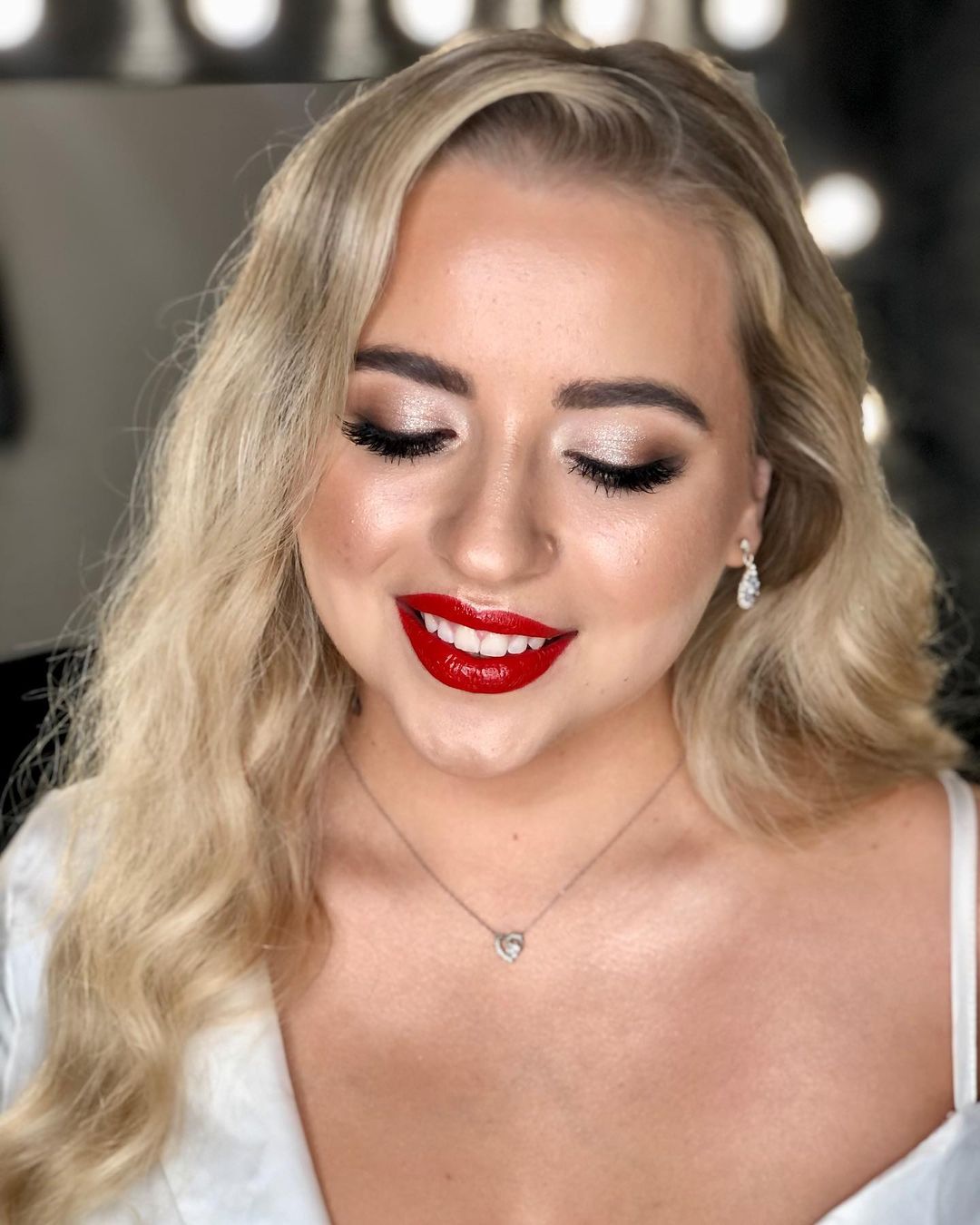 Stunning Red Lips Makeup